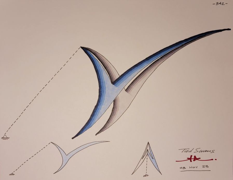 TIED SWANS