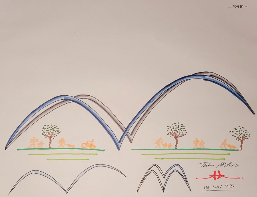 TWIN ARCHES