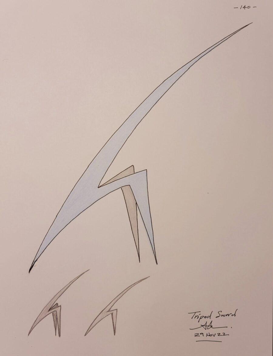 TRIPOD SWORD