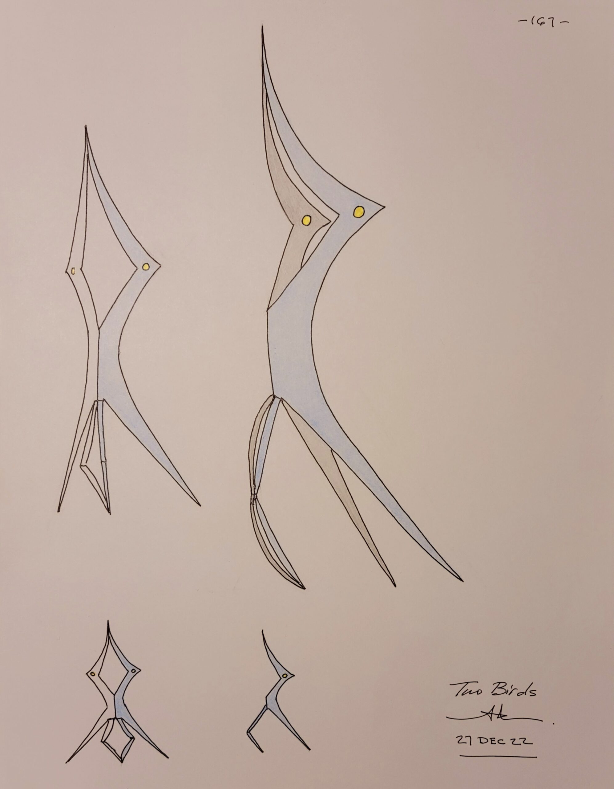 TWO BIRDS