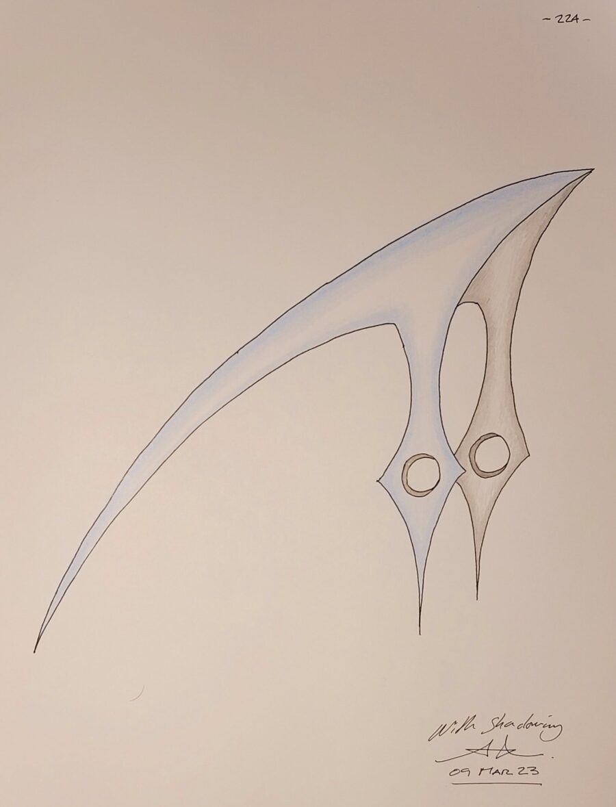PERFORATED SHELL W/SHADING