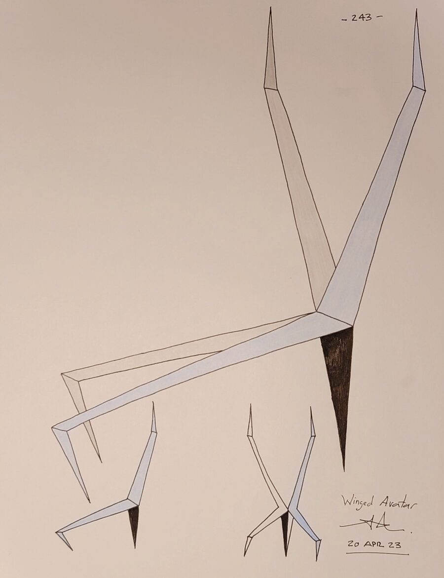 WINGED AVATAR
