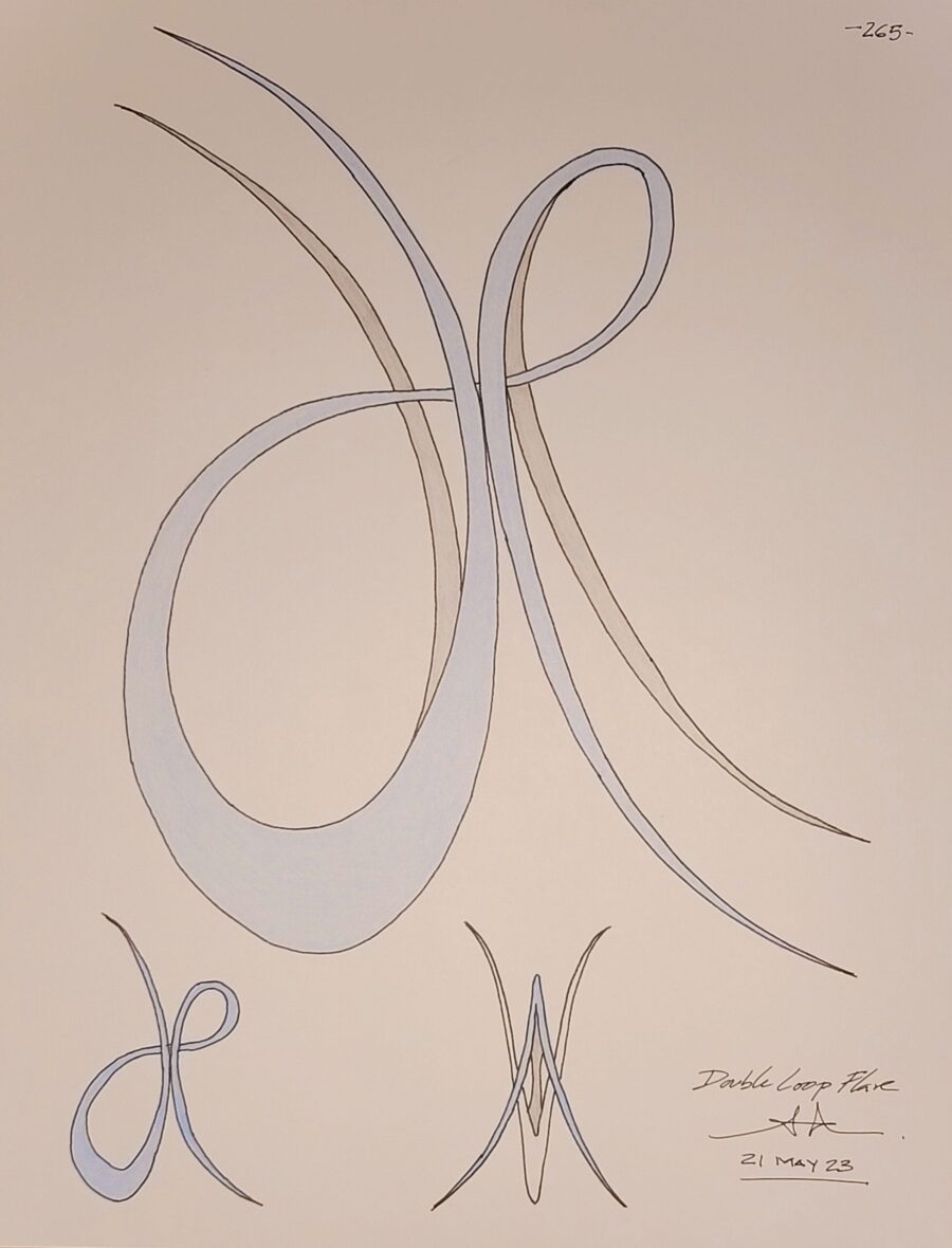 DOUBLE LOOP FLARE